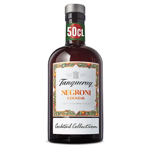 Tanqueray London Dry Gin New & Ready to Serve Negroni Cocktail 17.5% vol 50cl
