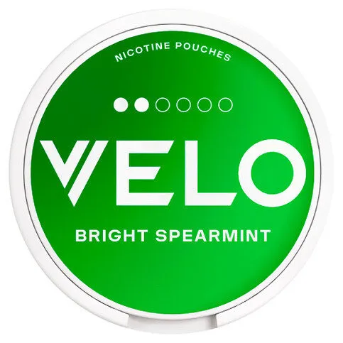 Velo Bright Spearmint Nicotine Pouches 6mg