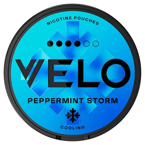 Velo Peppermint Storm Nicotine Pouches 10.9mg
