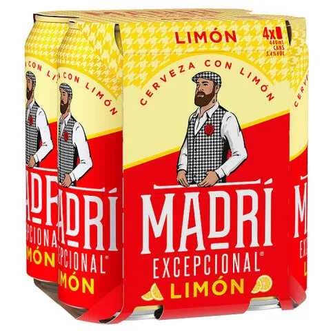 Madrí Excepcional Limón 4 x 440ml