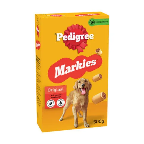 PEDIGREE MARKIES Biscuits Dog Treats 500g