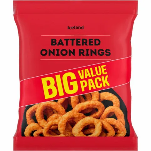 Iceland Battered Onion Rings 600g