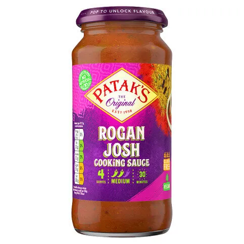 Pataks Rogan Josh Cooking Sauce 450g