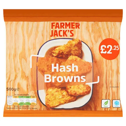 Jack's Hash Browns 500g