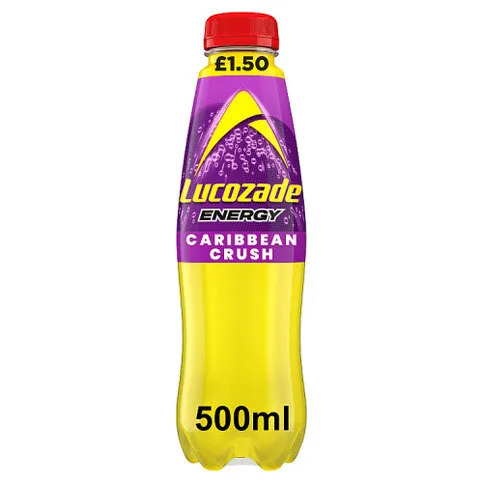 Lucozade Energy Drink Caribbean Crush 500ml PMP £1.50