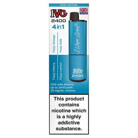 IVG 2400 4 in 1 Fizzy Edition 20mg/mL
