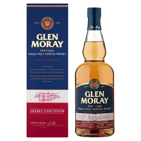 Glen Moray Elgin Classic Speyside Single Malt Scotch Whisky 70cl