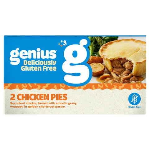 Genius 2 Chicken Pies 320g