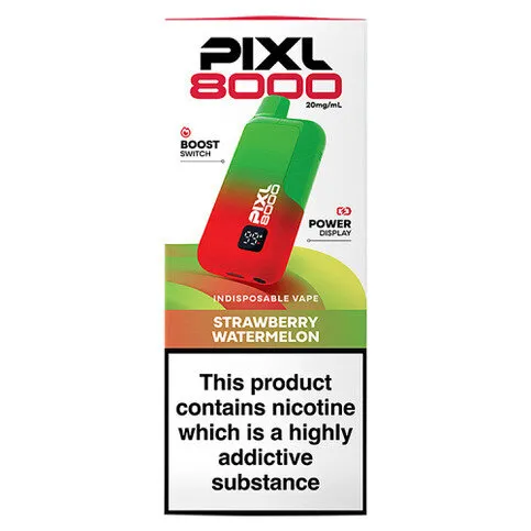 Pixl 8000 Strawberry Watermelon Indisposable Vape