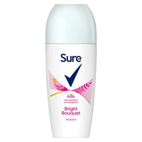 Sure  Anti-Perspirant Roll On Bright Bouquet 50 ml 