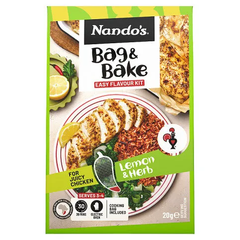 Nando's Lemon & Herb Bag & Bake 20g