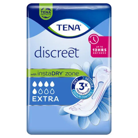 TENA Discreet Extra Duo Pack Incontinence Pads x 20