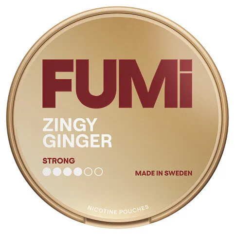 Fumi Zingy Ginger Nicotine Pouches 14mg