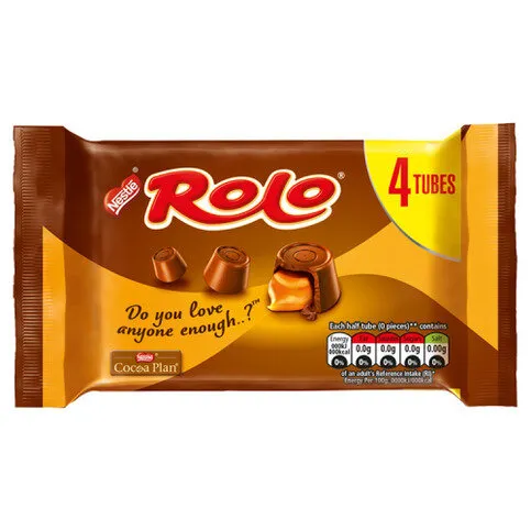 Rolo Milk Chocolate & Caramel Multipack 41.6g 4 Pack