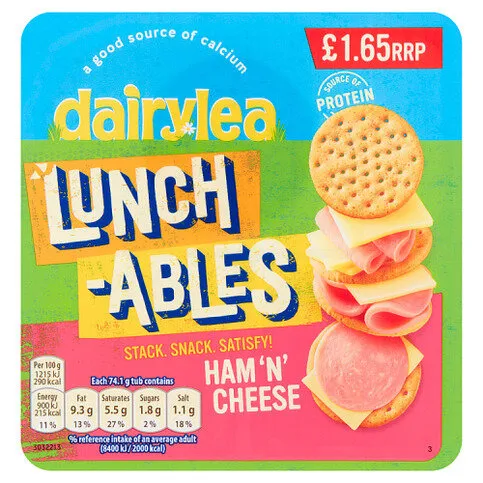 Dairylea Lunchables Ham 'n' Cheese £1.65