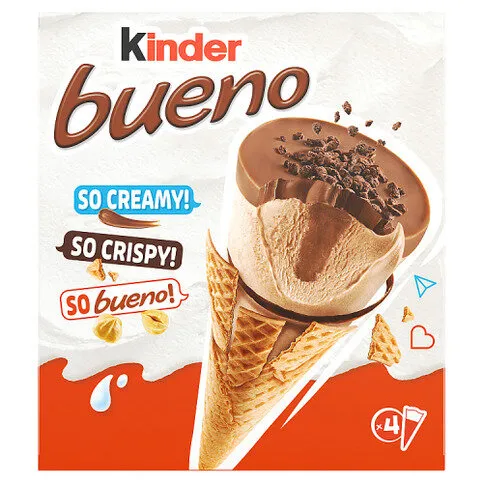 Kinder Bueno Classic Ice Cream Cones 248g