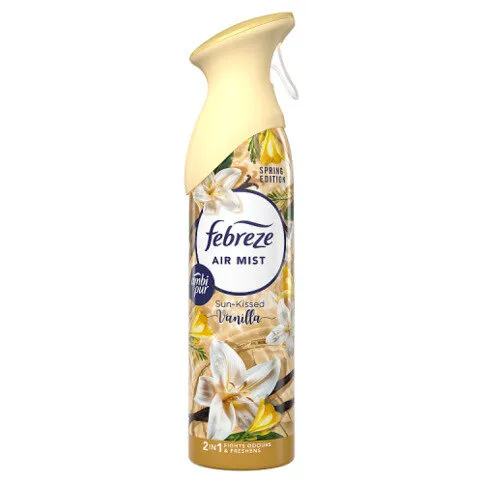 Febreze Air Freshener Spray Sun-Kissed Vanilla 185ML