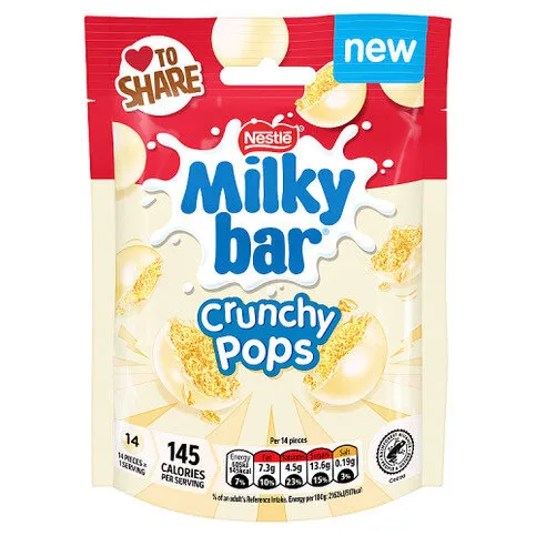 Milkybar Crunchy Pops 90g