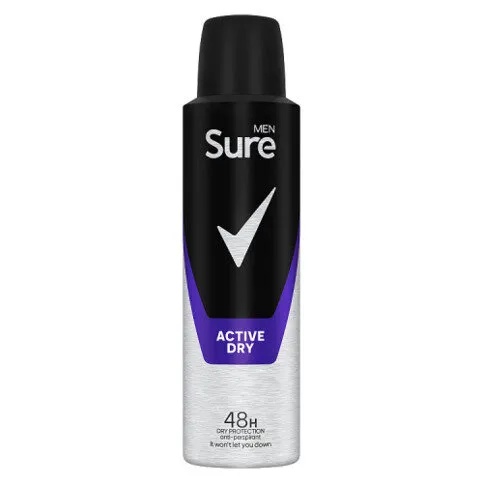 Sure Men  Anti-Perspirant Aerosol Active Dry 150 ml 