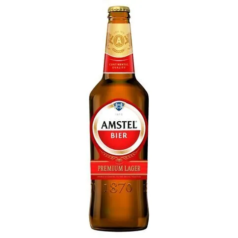 Amstel Lager Beer 650ml Bottle