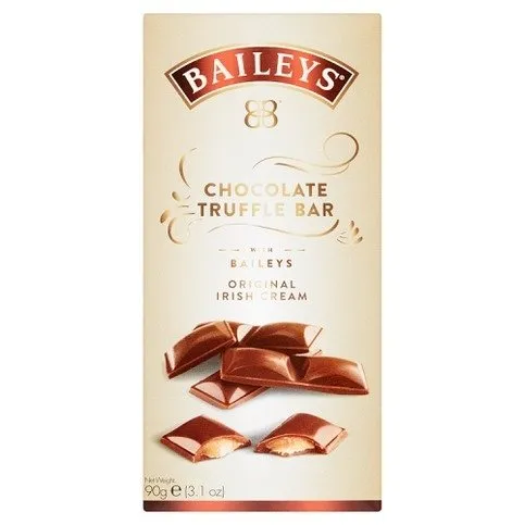 Baileys Chocolate Truffle Bar with Original Irish Cream 90g