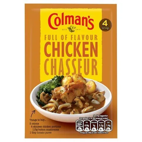 Colman's Chicken Chasseur 43g
