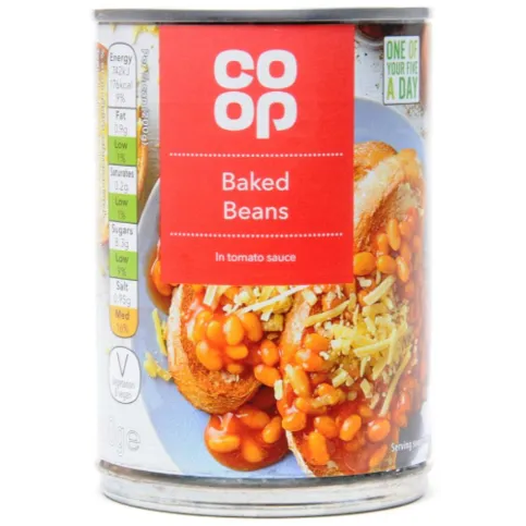 Co Op Baked Beans in Tomato Sauce 210g