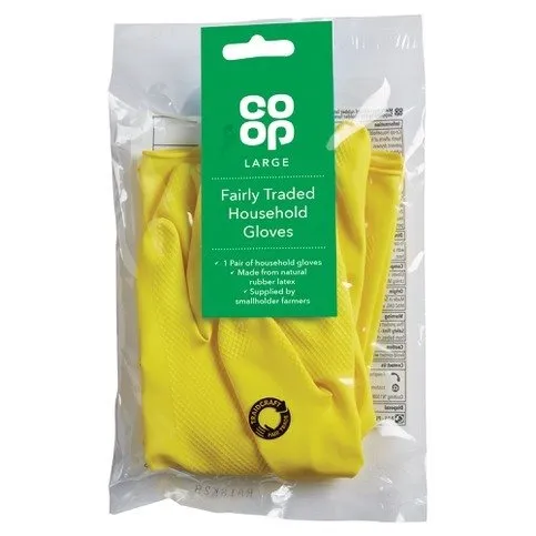 Co-op Large Fairly Traded Household Gloves