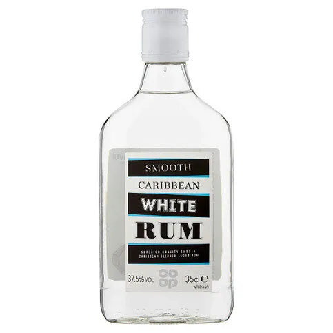 Co Op Smooth Caribbean White Rum 35cl