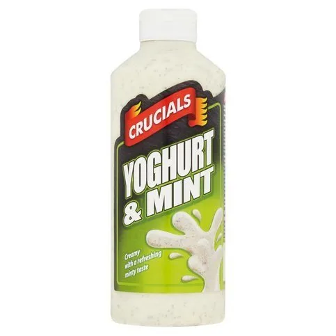 Crucials Yogurt & Mint Squeezy Sauce 500ml