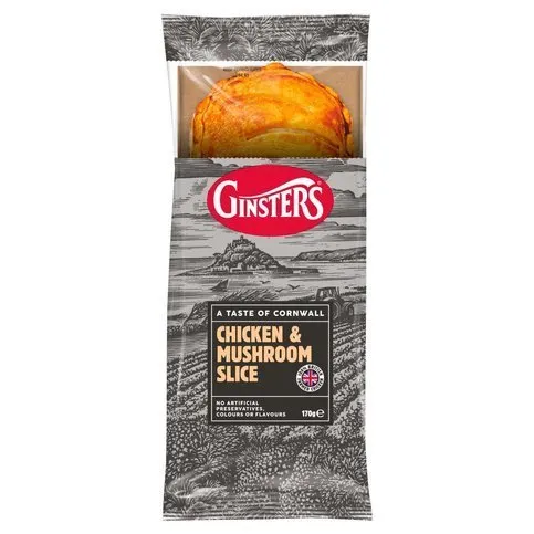 Ginsters Chicken & Mushroom Slice 170g