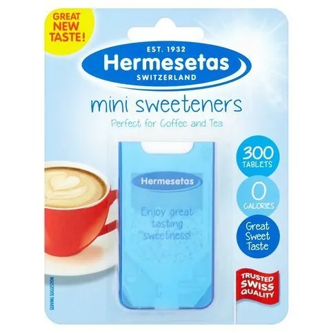 Hermesetas Mini Sweeteners 300 Tablets 3.9g
