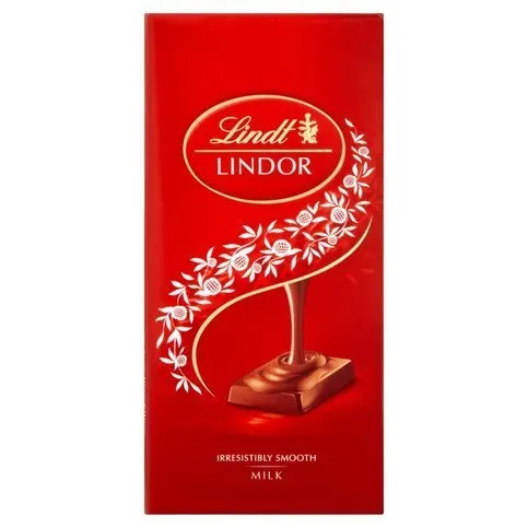 Lindt Lindor Milk Bar 100g