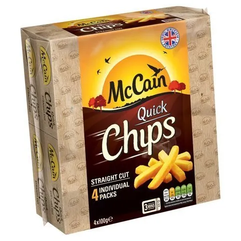 McCain Quick Chips Straight 2 x 100g (200g)