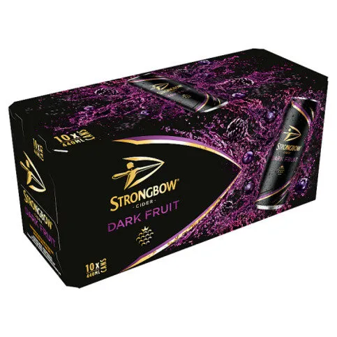 Strongbow Dark Fruit Cider 10 x 440ml