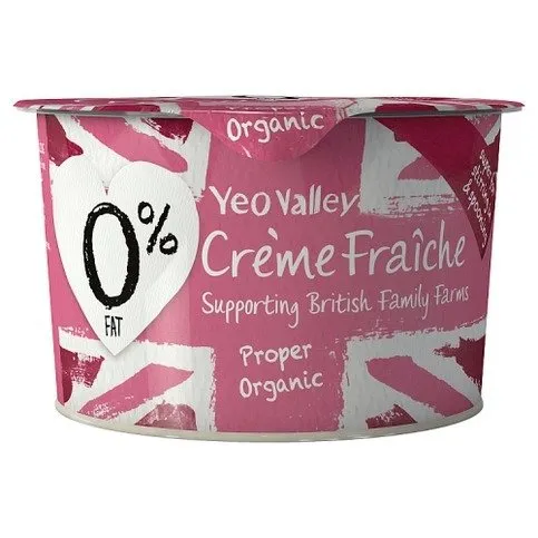 Yeo Valley Family Farm 0% Fat Crème Fraîche 200g