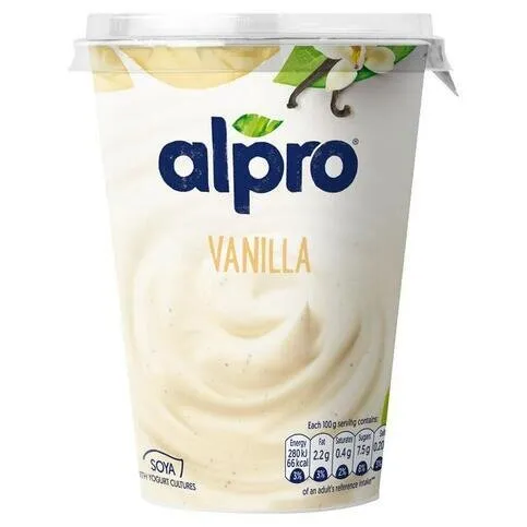 Alpro Plain Vanilla Soya Yog