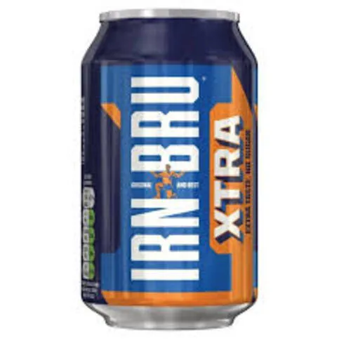 IRN-BRU Xtra No Sugar 24 x 330ml Cans