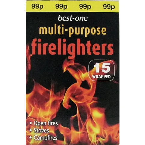 Bestone Firelighters 15 Pack