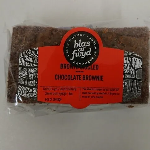 Blas Ar Fwyd Chocolate Brownie Single