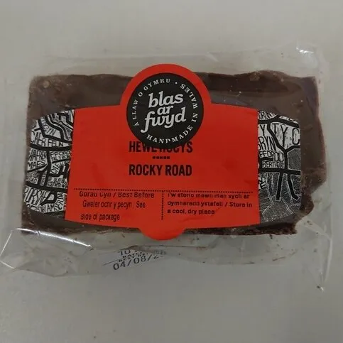 Blas Ar Fwyd Rocky Road Slice Single