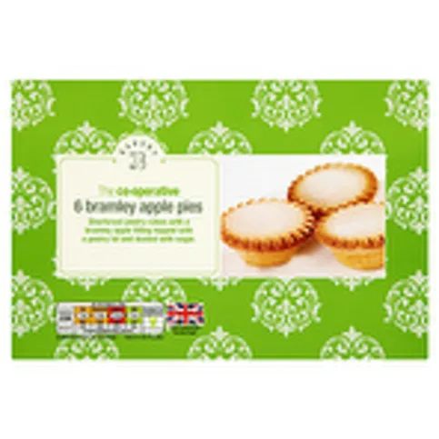 6 Bramley Apple Pies
