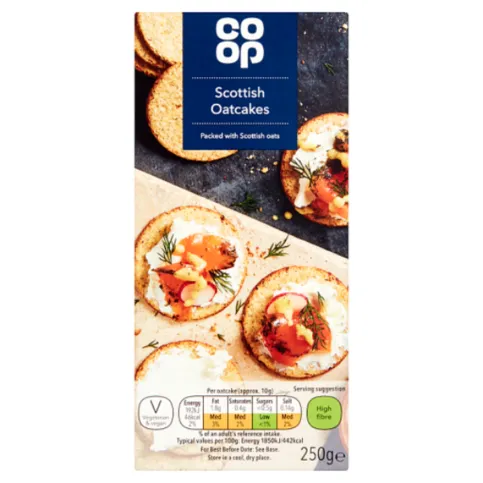 Co-Op Rough Oatcakes 250g