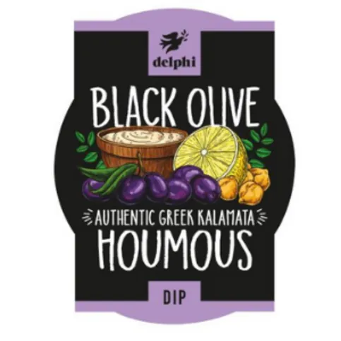 Delphi Fresh Black Olive Houmous 170g
