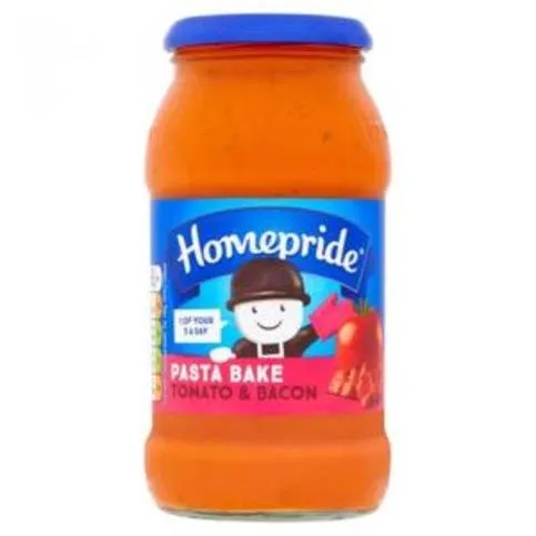 Homepride Pasta Bake Tomato & Bacon 485g