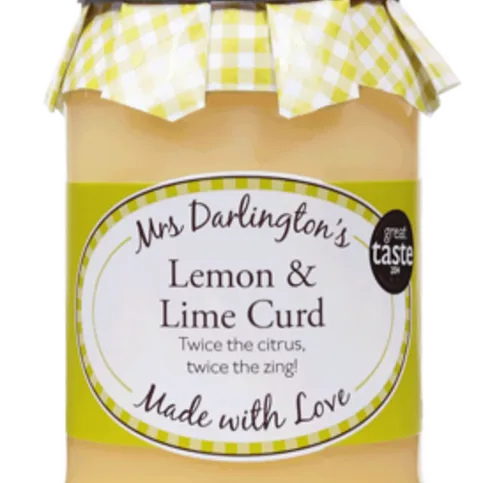 Mrs Darlingtons Curd Lemon & Lime 340g