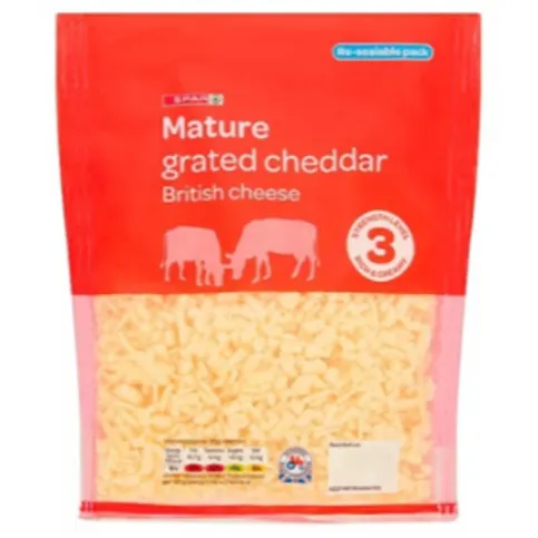 Spar Grated Mature Cheddar 250g