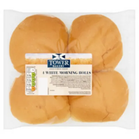 Tower Bakery Morning Rolls 4 Pack