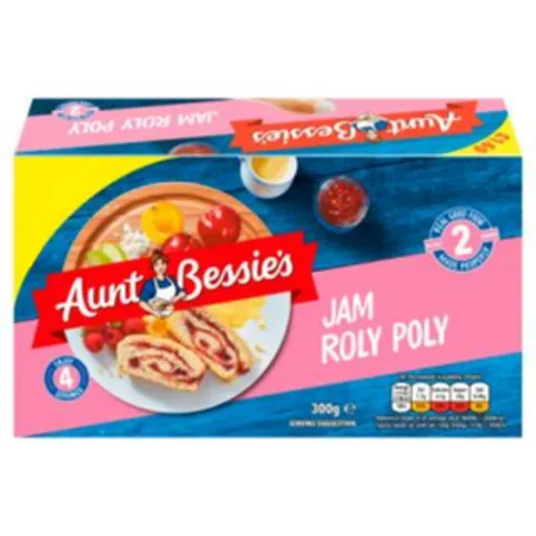 Aunt Bessie's Jam Rolypoly 300g