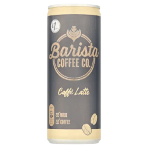 CHILLED: BARISTA CAFFE LATTE CAN PM£1.10 250ML